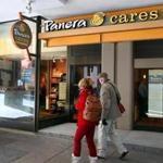 The Boston location, above, at 3 Center Plaza, is set to close Feb. 15. It will be the last of the five Panera Cares restaurants to go dark. 
